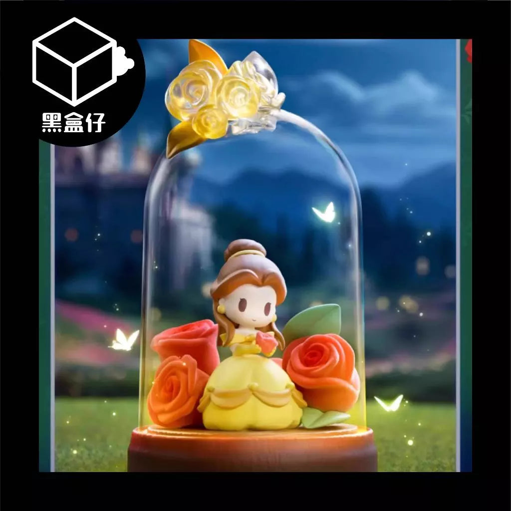 【黑盒仔】DISNEY迪士尼盲盒-公主琉璃花影系列