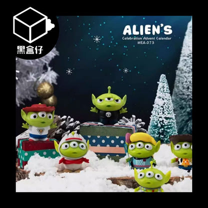 【黑盒仔端盒】DISNEY迪士尼 X PIXAR皮克斯三眼怪系列-聖誕倒數盲盒日曆(已絕版)