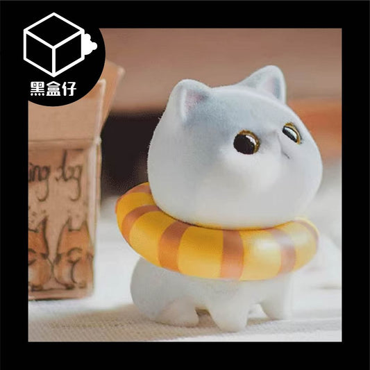 【黑盒仔】迷你萌食物語系列-植絨小奶貓二代