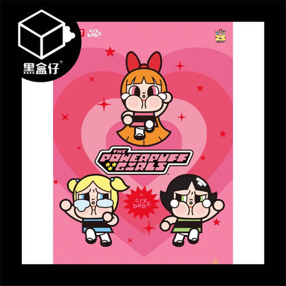 【黑盒仔】POPMART泡泡瑪特-CRYBABY哭娃×飛天小女警搪膠臉系列