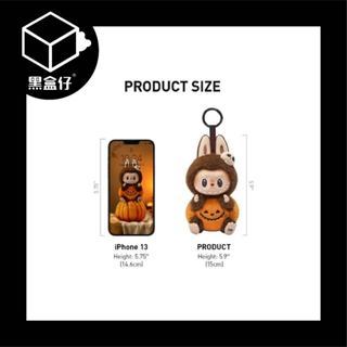【黑盒仔】POPMART泡泡瑪特-LABUBU南瓜萬聖節怪怪嘉年華系列-LABUBU南瓜毛絨掛件