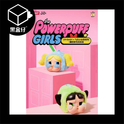 【黑盒仔】POPMART泡泡瑪特-CRYBABY哭娃×飛天小女警趴姿絨毛系列