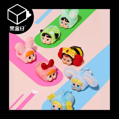 【黑盒仔】POPMART泡泡瑪特-CRYBABY哭娃×飛天小女警趴姿絨毛系列