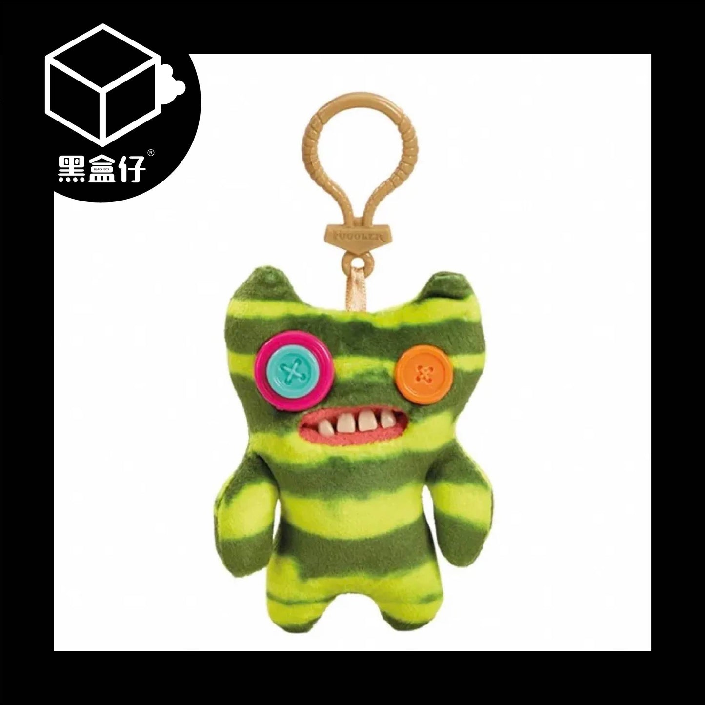 【黑盒仔】FUGGLER放克牙寶-毛絨掛件鑰匙圈三代系列